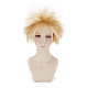 Short Blonde Wavy Cosplay Party Wigs(OHAR-I015-03)-2