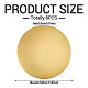 Disposable Round Paper Placemat(AJEW-TAC0030-036B)-3