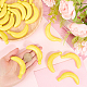 Mini Foam Imitation Banana(AJEW-CP0006-17B)-3