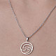 201 Stainless Steel Hollow Wave Pendant Necklace(NJEW-OY001-29)-1