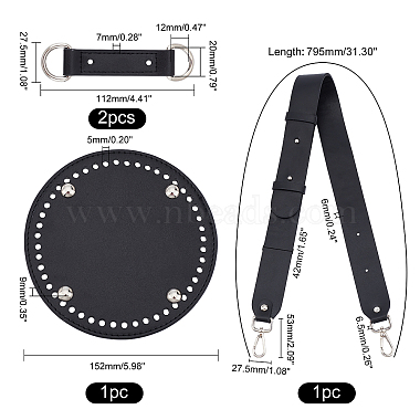 DIY PU レザーバッグ作成キット(DIY-WH0308-110)-3