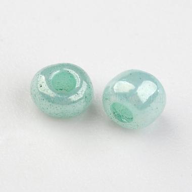 DIY Craft Beads 6/0 Ceylon Round Glass Seed Beads(X-SEED-A011-4mm-154)-2