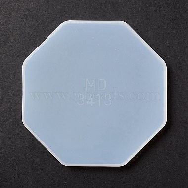 Diy восьмиугольная чашка коврик силиконовые Молды(X-DIY-E036-05)-4