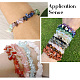 5Pcs 5 Style Natural Mixed Stone Chip Beads Stretch Bracelets for Women(BJEW-FW0001-03)-8