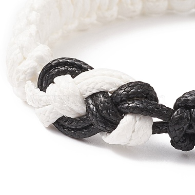 Waxed Polyester Braided Cord Bracelet(BJEW-TA00166)-4