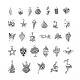 30 pièces 30 styles pendentifs en alliage de style tibétain(TIBEP-YW0001-28)-1