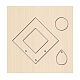 Matrice de découpe de coupe de bois(DIY-WH0169-84)-1
