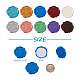 20Pcs 10 Colors Adhesive Wax Seal Stickers(DIY-TA0003-49)-3