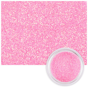 Nail Glitter Powder Shining Sugar Effect Glitter, Colorful Nail Pigments Dust Nail Powder, for DIY Nail Art Tips Decoration, Pearl Pink, Box: 3.2x3.35cm, 8g/box