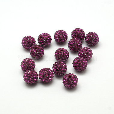 Pave Disco Ball Beads(RB-H258-10MM-502)-2