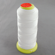 Nylon Sewing Thread, White, 0.2mm, about 800m/roll(NWIR-Q005B-44)
