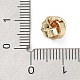 crémaillère perles en laiton placage(KK-B078-13B-G14)-2