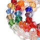 transparentes perles de verre de galvanoplastie brins(GLAA-F029-4mm-C29)-3