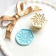 Golden Tone Christmas Wax Seal Alloy Stamp Head(STAM-PW0005-015G-21)-1