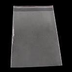 OPP Cellophane Bags, Rectangle, Clear, 24x22cm, Unilateral Thickness: 0.035mm, Inner Measure: 21x21cm(OPC-R012-44)