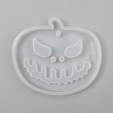 Halloween DIY Jack-O-Lantern Pendant Silicone Molds(DIY-P006-53)-2
