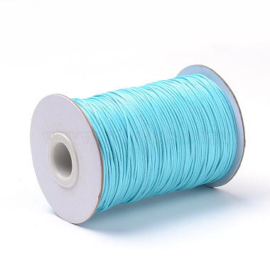 Braided Korean Waxed Polyester Cords(YC-T002-0.8mm-108)-2