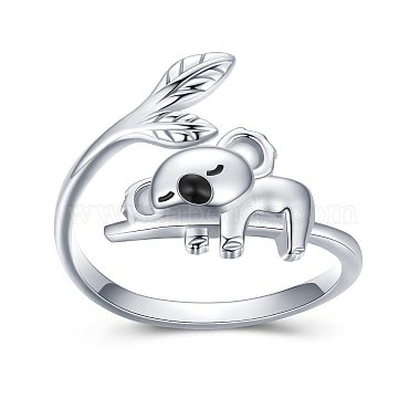 Leaf Alloy Cuff Rings(FS-WGD5948-02)-3