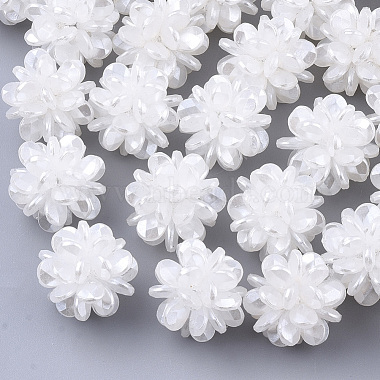 16mm White Others ABS Plastic Beads