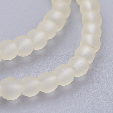 Chapelets de perles en verre transparent(X-GLAA-S031-4mm-23)-3