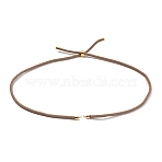 Nylon Cords Necklace Making, with Golden Brass Findings, Long-Lasting Plated, Peru, 22~22.8 inch(56~58cm), Hole: 1.7mm(AJEW-P116-03G-29)