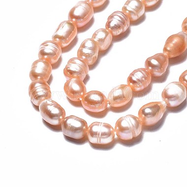 Natural Cultured Freshwater Pearl Beads Strands(PEAR-N012-06B)-4