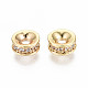 Brass Micro Pave Clear Cubic Zirconia Spacer Beads(KK-S360-028-NF)-1