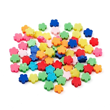 80Pcs 8 Colors Handmade Polymer Clay Beads(CLAY-YW0001-42)-2