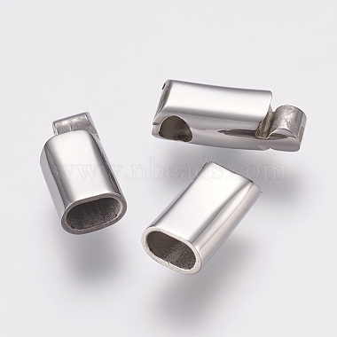304 Stainless Steel Magnetic Clasps with Glue-in Ends(STAS-F122-04P)-4