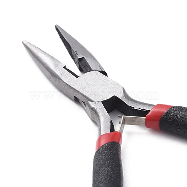 5 inch Carbon Steel Chain Nose Pliers for Jewelry Making Supplies(P025Y)-2
