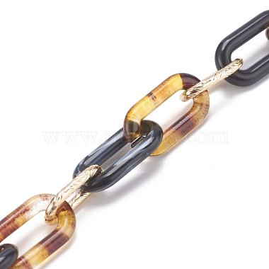 Handmade Acrylic Cable Chain Sets(AJEW-JB00932)-4