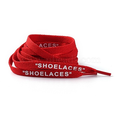 Red Polyester Shoelace
