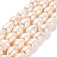 Natural Cultured Freshwater Pearl Beads Strands(PEAR-E016-109)-1