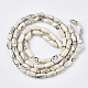 Brins de perles en bois naturel teint(X-WOOD-T025-008-LF)-2