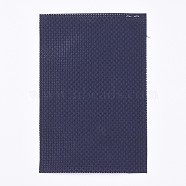 11CT Cross Stitch Fabric Sheets, Cloth Embroidery Fabric, for Making Garments Crafts, Midnight Blue, 15x10x0.07cm(DIY-WH0163-97A-09)
