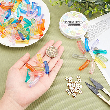 Superfindings – kits de fabrication de bracelets extensibles en perles(DIY-FH0004-53)-3