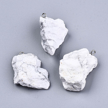 Natural Mixed Gemstone Pendants(G-N332-022)-2