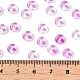 Spray Painted Transparent Glass Seed Beads(SEED-T007-05C)-4