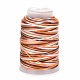 5 Rolls 12-Ply Segment Dyed Polyester Cords(WCOR-P001-01B-020)-1