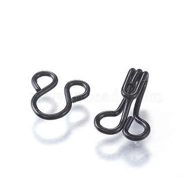 Gunmetal Iron Hook and S-Hook Clasps