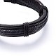 Leather Cord Bracelets(BJEW-F347-09B)-2