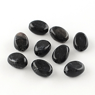 Oval Imitation Gemstone Acrylic Beads, Black, 18x13x9.5mm, Hole: 2mm, about 310pcs/500g(OACR-R052-01)