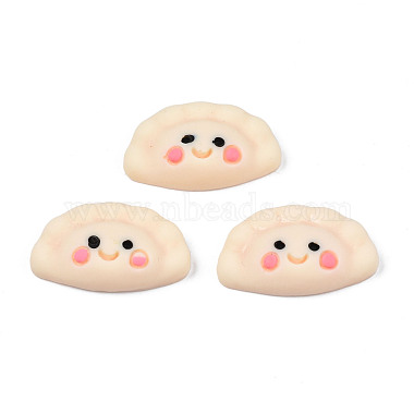 Bisque Food Resin Cabochons