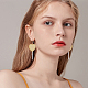 4 Pairs 4 Colors Acrylic Heart Lollipop Dangle Earrings(EJEW-FI0001-14)-5