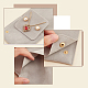 pochettes cadeaux pour bijoux en tissu pelucheux avec bouton-pression(ABAG-WH0045-08C)-4