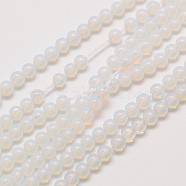 Opalite Round Beads Strands, 3mm, Hole: 0.8mm, about 126pcs/strand, 16 inch(G-A130-3mm-A01)