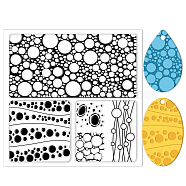 Silicone Clay Texture Mat, Clay Modeling Pattern Pad, Bubble, 140x140x3mm(AJEW-WH0447-026)