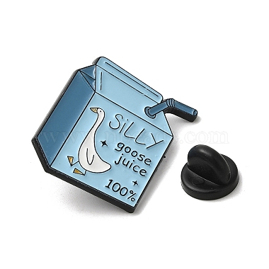 Cartoon Goose Theme Enamel Pin(JEWB-Q042-02D)-3