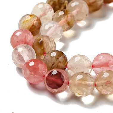 Cherry Quartz Glass Beads Strands(G-P476-01D-01)-4