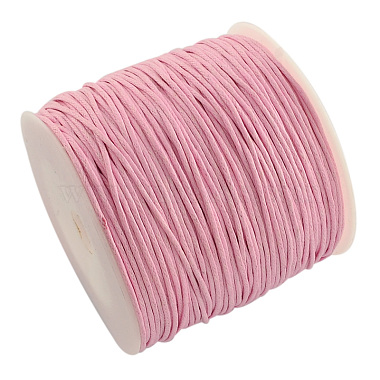 1mm Pink Waxed Cotton Cord Thread & Cord